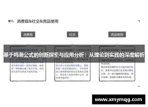 基于鸣潮公式的创新探索与应用分析：从理论到实践的深度解析